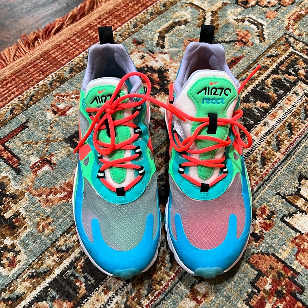 Nike Air Max 270 React 'Electro Green Lagoon' AT6174-300